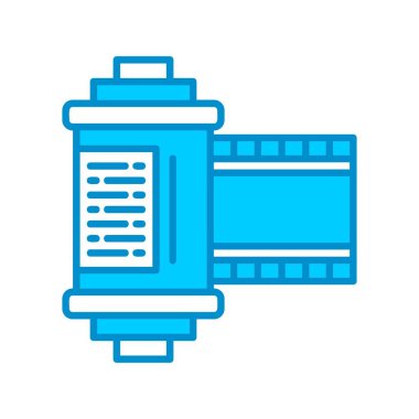  Film Roll Yaratıcı Simgeleri Tasarımı