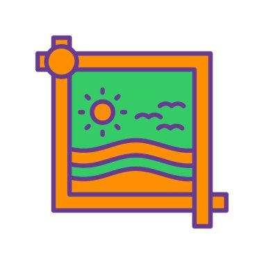 Crop Creative Icons Desig