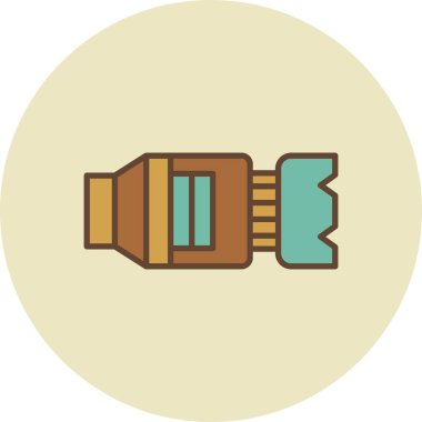  Kamera Mercek Yaratıcı Simgeler Desig