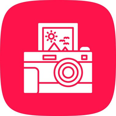 Anında Kamera Yaratıcı Simgeler Tasarımı