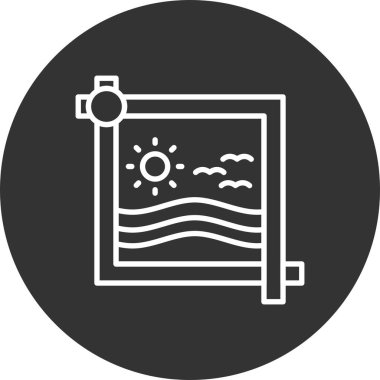 Crop Creative Icons Desig