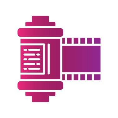  Film Roll Yaratıcı Simgeleri Tasarımı