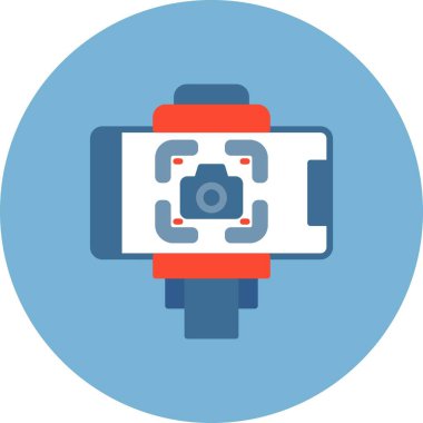 Selfie Stick Creative Icons Desig