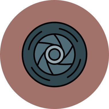 Diyafram Yaratıcı Simgeler Tasarımı