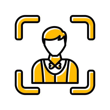 Portre Yaratıcı Simgeler Tasarımı