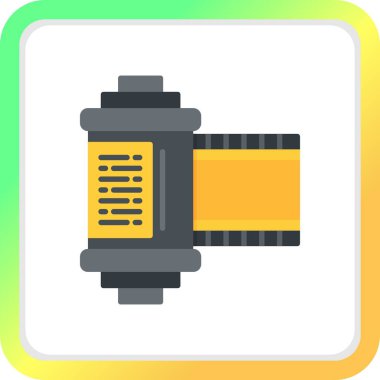  Film Roll Yaratıcı Simgeleri Tasarımı