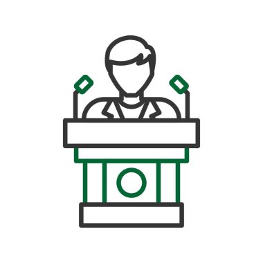 Politician Creative Icons Desig