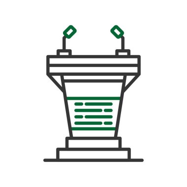 Podyum Yaratıcı Simgeler Tasarımı