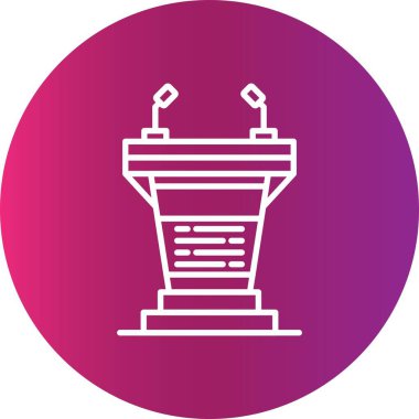 Podyum Yaratıcı Simgeler Tasarımı