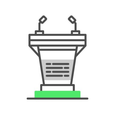 Podyum Yaratıcı Simgeler Tasarımı