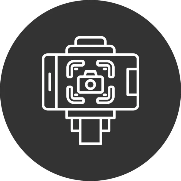 Selfie Stick Creative Icons Desig — Stockový vektor