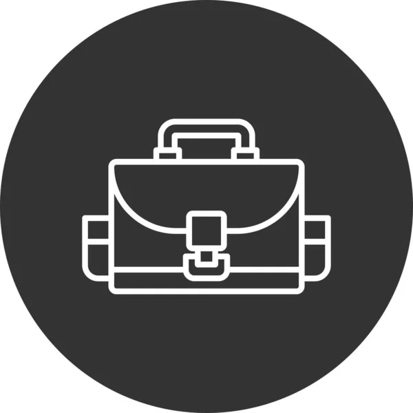 Kreativní Ikony Tašky Fotoaparátu Desig — Stockový vektor