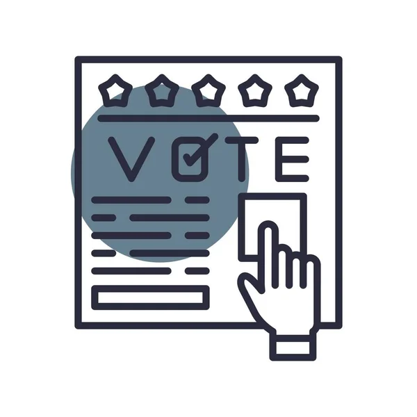 Vote Creative Icons Desig — Stock Vector
