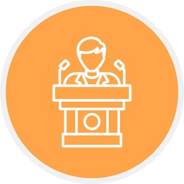 Politician Creative Icons Desig