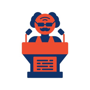 Politician Creative Icons Desig