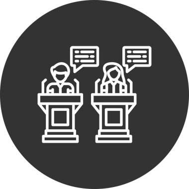Tartışma Yaratıcı Simgeler Tasarımı