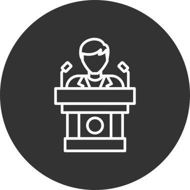 Politician Creative Icons Desig