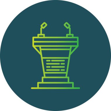 Podyum Yaratıcı Simgeler Tasarımı