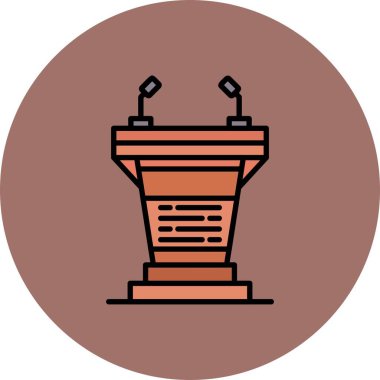 Podyum Yaratıcı Simgeler Tasarımı