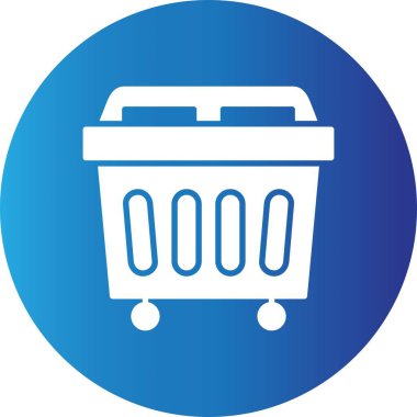 Trash Bin Creative Icons Desig