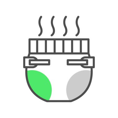 Bebek Bezi Yaratıcı Simgeleri Tasarımı