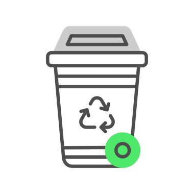 Çöp Kutusu Yaratıcı Simgeler Tasarımı