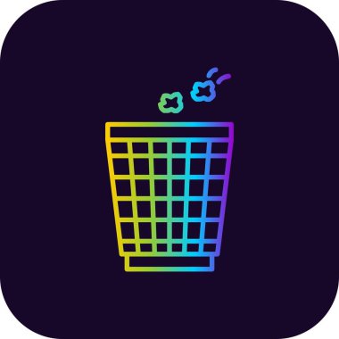 Trash Bin Creative Icons Desig