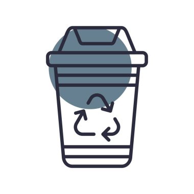  Çöp Kutusu Yaratıcı Simgeler Tasarımı