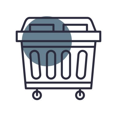 Trash Bin Creative Icons Desig