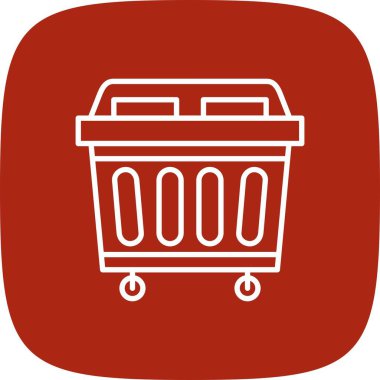 Çöp Kutusu Yaratıcı Simgeleri Tasarımı