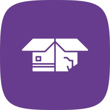 Karton Kutu Yaratıcı Simgeler Tasarımı