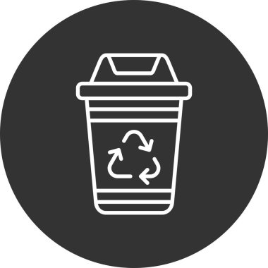  Çöp Kutusu Yaratıcı Simgeler Tasarımı