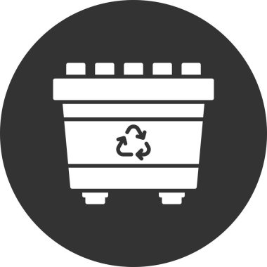  Çöp Kutusu Yaratıcı Simgeler Tasarımı