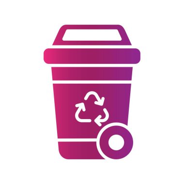 Çöp Kutusu Yaratıcı Simgeler Tasarımı