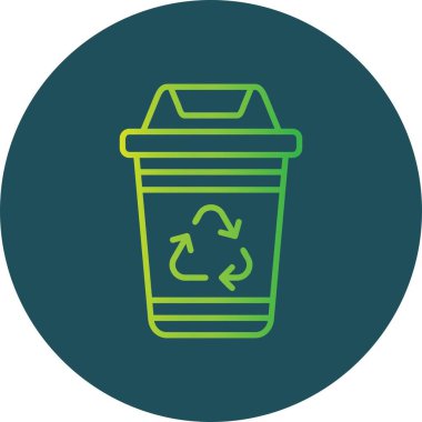  Çöp Kutusu Yaratıcı Simgeler Tasarımı