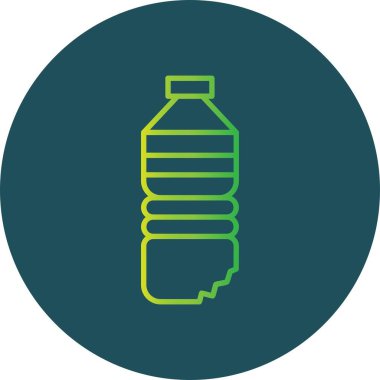 Su Şişesi Yaratıcı Simgeler Tasarımı