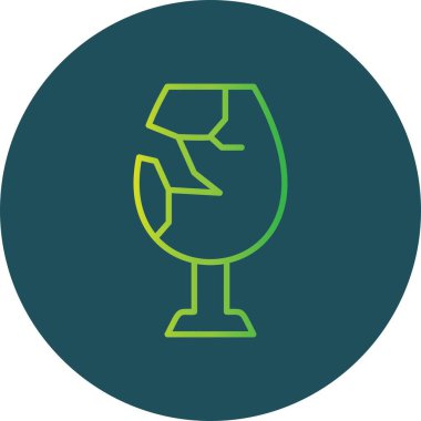 Broken Glass Creative Icons Desig