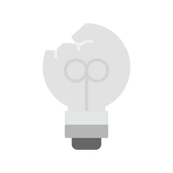 Light Bulb Creative Icons Desig — Vector de stock
