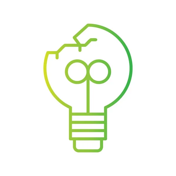 Light Bulb Creative Icons Desig — Stockvektor