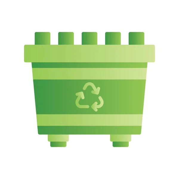 Recycling Bin Creative Icons Desig — Stock Vector