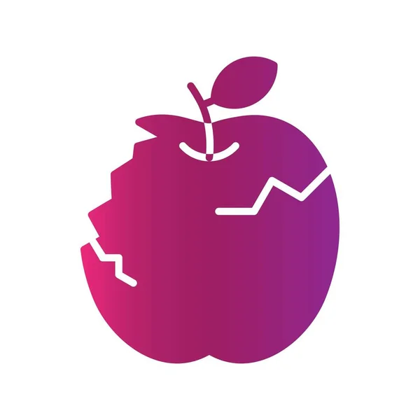 Apple Creative Icons Desig — Stock vektor