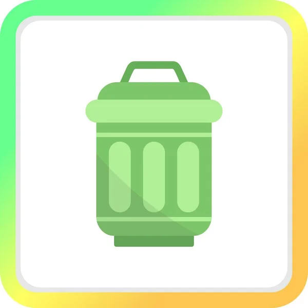 Trash Bin Creative Icons Desig — Image vectorielle