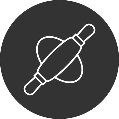 Rolling Pin Creative Icons Desig