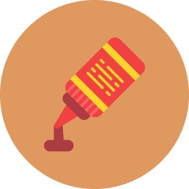 Ketçap Yaratıcı Simgeler Tasarımı