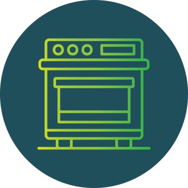 Oven Creative Icons Desig