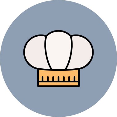  Şef Şapka Yaratıcı Simgeler Tasarımı