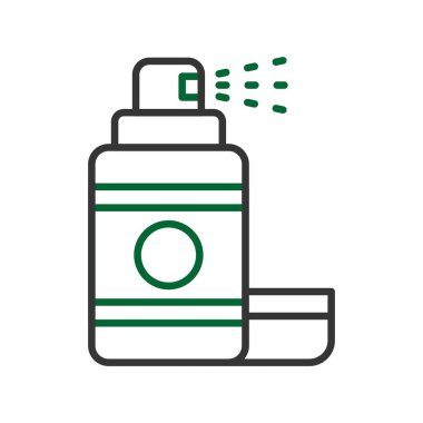  Saç spreyi Yaratıcı Simgeler Tasarımı