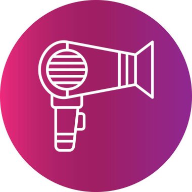 Hair Dryer Creative Icons Desig