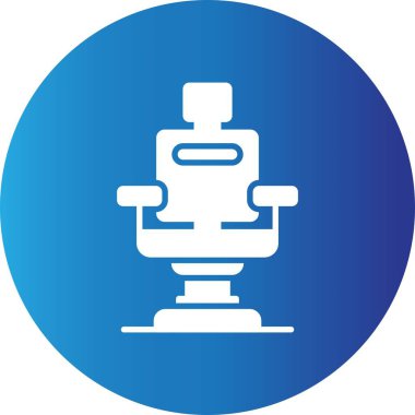 Berber Sandalyesi Yaratıcı Simgeler Tasarımı