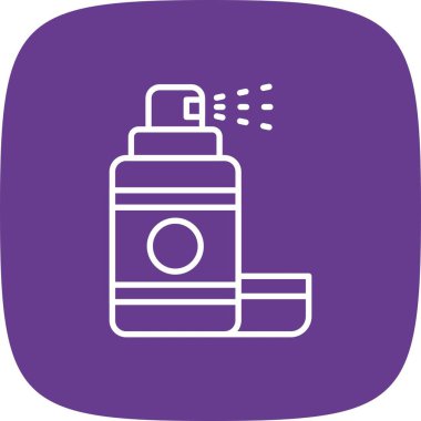  Saç spreyi Yaratıcı Simgeler Tasarımı